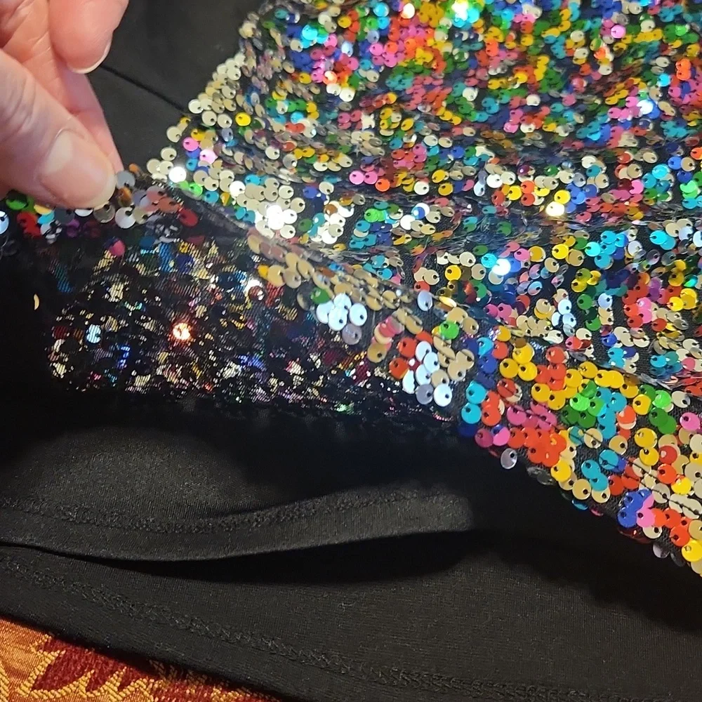 NY&Co 7th Avenue Design Studio sequin sleeveless top, medium, like new - Picture 12 of 12